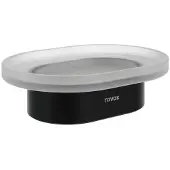 Ravak Seifenschale Chrome II schwarz X07P1376