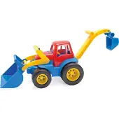 Dantoy 2131 - BAGGER-PLASTIKRÄDER