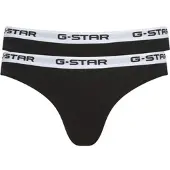 G-Star Thong Brief 2er-Pack - Schwarz - Damen - S