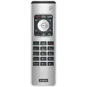 Yealink VCR11, VCR, Drucktasten, Schwarz, Silber