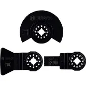 Bosch Starlock Starter-Set Fließen, 3-teilig, für Multifunktionsgeräte