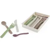 Dantoy Besteckkasten - Green Garden - 17 Teile - - One Size - Spielzeug
