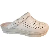 Rohde Hausschuhe Neustadt-D 1445 Damen White-Schuhgröße 37