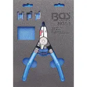 Bgs 8831-1 Innen - / Aussen-Sprengringzange, mit 4 Paar Spitzen
