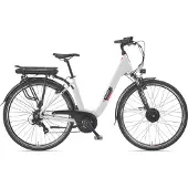 Telefunken "Multitalent RC826" 7 Gang Shimano Shimano Tourney Schaltwerk Kettenschaltung Frontmotor 250 W tiefer Einstieg, 28 Zoll, Pedelec, Elektrofahrrad für Damen u. Herren