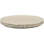 Koziol Speiseteller "CLUB PLATE" Teller Set, 4-tlg., spülmaschinengeeignet, melaminfrei, 260 mm