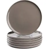 Leonardo Teller Roma Taupe 27 cm (Set von 6 Stück)