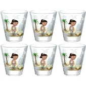 Leonardo Wasserglas Bambini Avventura Dino 215 ml (6er Set)