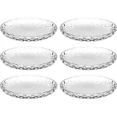 Leonardo Dessertteller "Cucina Optic" Teller Set, Glas, Ø 18 cm