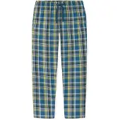 Schiesser Pyjamahose Mix Relax in oliv, blau | Gr.: 54