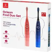 Oclean Electric Toothbrush Find Duo Set Rot und Blau