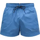 BOSS Herren Mooneye Bade Shorts in Hellblau