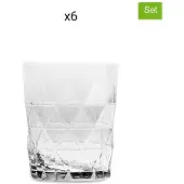 Excelsa Set Von 6 Wasserglas Luxor Glas 34,5 Cl Transparent