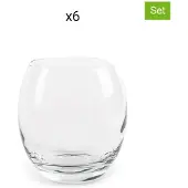 Excelsa Set Von 6 Wasserglas Santiago Glas 40,5 Cl Transparent