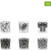 Excelsa Set Von 6 Wasserglas Emily Glas 35 Cl Schwarz