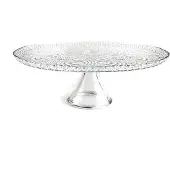 Excelsa Tortenständer Arabesque Glas 31 Cm Cm Transparent
