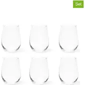 Excelsa Set mit 6 Wassergläsern Dublino Glas 47,5 cl Durchsichtig