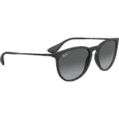 Ray-Ban RB 4171 ERIKA Damen-Sonnenbrille Vollrand Panto Kunststoff-Gestell, schwarz