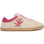 Tommy Hilfiger Espadrilles Woven Logo Embroidery FW0FW09108 Beige 37
