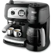 De'Longhi De’Longhi BCO 264.B, Kombi-Kaffeemaschine, 1,3 l, Gemahlener Kaffee, 1750 W, Schwarz, Silber, Edelstahl