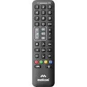 Meliconi Control 2+, TV, Beistellgerät, IR Wireless, Drucktasten, Schwarz
