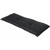 Madison Bankauflage Basic 120x48 cm Schwarz