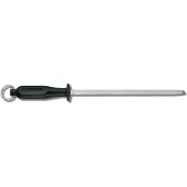 Victorinox Wetzstahl/Schleifstab Rund Mittelfein Kunststoffgriff Schwarz 25 cm