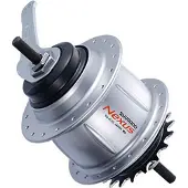 Shimano Getriebenabe NEXUS SG-C6001-8C Getriebenabe - 6001-8, Silber 36 Loch.