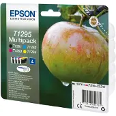 Epson Apple Multipack 4-colours T1295 DURABrite Ultra Ink, Schwarz, Cyan, Magenta, Gelb, 1 Stück(e), Multipack