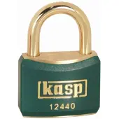 Kasp K12440GRED Vorhängeschloss 40 mm verschieden schließend Goldgelb Schlüsselschloss