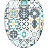 Sanilo WC-Sitz mit Absenkautomatik und Schnellverschluss Palazzo, Toilettendeckel direkt vom Hersteller, Klodeckel, Klobrille, WC Deckel, WC Brille