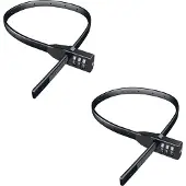 Basi - Kabelbinder-Schloss-SET - KBS 50 - 2x SCHWARZ - 2X6990-0310-SCHW