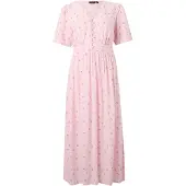 Pieces Tala Midi Kurzarmkleid