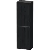 Duravit Ketho.2 Halfhoge Kast 40x24x132 cm Mat Eiken (zwart)