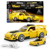Mattel Brick Shop Hot Wheels Bau-Set Speed Series '07 Honda S2000