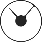 Stelton Time Wanduhr, schwarz, Ø 30 cm