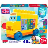 Mega Bloks Bus Interlocking Numbers Bauspiel