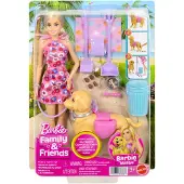 Barbie Malibu And Her Little Dog Poop Puppe