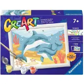Ravensburger Malen nach Zahlen Delfin - kreatives Spielzeug