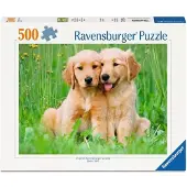 Ravensburger Puzzle Golden Retriever Brüder - 500 Teile Puzzle