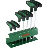 Bosch T-Griff Hex-Schraubendreher Set, 7-tlg.