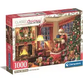 Clementoni Puzzle 1000 HQC Santa's Visit 39924