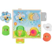 Goki Hintergrundbildpuzzle Im Garten, 4 Stück(e), Tiere, 1 Jahr(e)