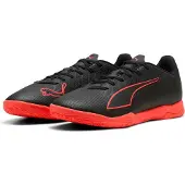 Puma ULTRA 6 PLAY IT - Black-Red, Größe:6.5