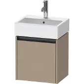 Duravit Ketho.2 Wastafelonderkast 43,4x33,8x44 cm Mat Linnen