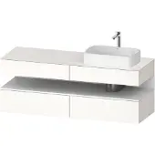 Duravit QA4778018220010 QAT KWTU WH Ek. 1600x550x600 Wß Hgl.