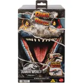 Jurassic World Dino Reveal Deluxe Dinosaurier-Actionfigur Spielzeug, Farbwechselspiel durch Abziehen, 4 Jahr(e), Mehrfarbig, Kunststoff