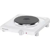 Rommelsbacher Einzelkochplatte THL 1597, langlebige Gussheizplatte, emailliertes Gehäuse, stufenlose Temperaturregelung, Überhitzungsschutz,1 Heizplatte: 180 mm Ø, 1500 Watt