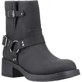Rocket dog - "Nino" Biker Stiefel für Damen, Knöchelhoch (Schwarz)