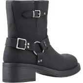 Rocket dog - "Nino" Biker Stiefel für Damen, Knöchelhoch (Schwarz)